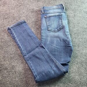 Flying Monkey Womens Skinny Jeans Blue Wash Size 28 Made in USA
